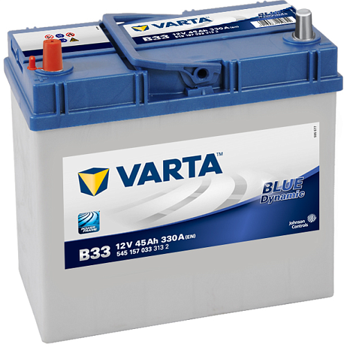 Аккумулятор  Varta BD 6CT-45 (B33) тонк. кл. (п.п.) яп.ст. [д238ш129в227/330]   [B24]