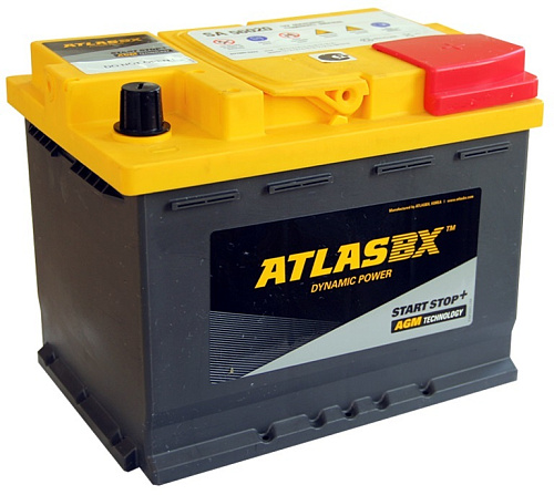 Аккумуляторная батарея ATLAS SA 56020 60А/ч 680А AGM Start-Stop 