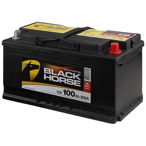 Аккумулятор Black Horse 100 А/ч о.п. [д353ш175в190/800] [L5]