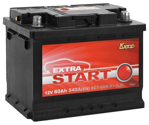  /Аккум.батарея Extra Start EFB  6CT-60N R+ 