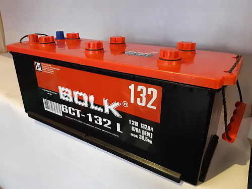 Аккумулятор BOLK Standart 132 а/ч R+ EN820 A 513x189x213 AB 1320