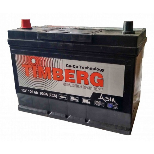 Аккумулятор  Timberg Asia 6СТ-100 VL (п.п.) MF125D31R ниж.креп. [д296ш172в220/900]   [D31]