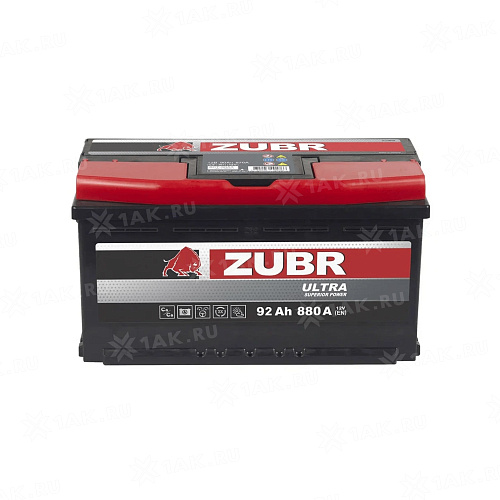 Аккумулятор ZUBR Ultra 92Ah R+ [д353ш175в175/880EN] [L5]