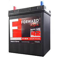 Аккумулятор FORWARD Asia MF  (42B19R) 42 (п.п.)  [д187ш127в225/370CCA] [B19]