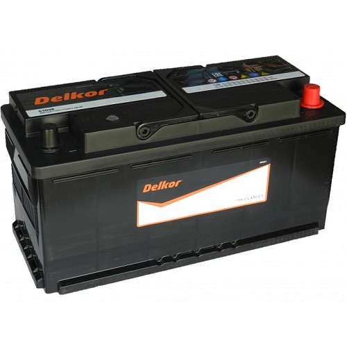 Аккумулятор DELKOR Euro 6СТ-110 (о.п.) (61038) [д394ш175в190/950] [L6]