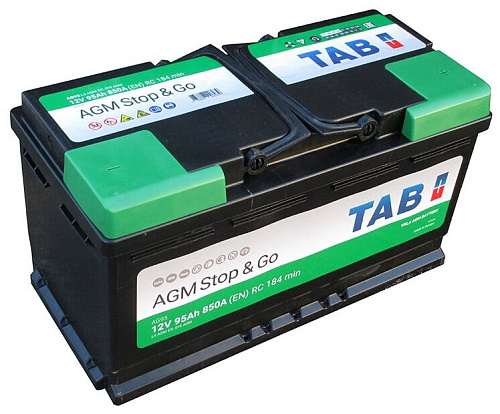 Аккумулятор TAB AGM Stop&Go 6CT-95.0