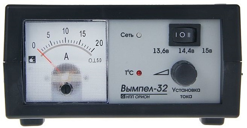 Вымпел-32 (автомат-руч, 0-20А, 3-х режимн, стрелоч. амперметр) (уп.20шт.)