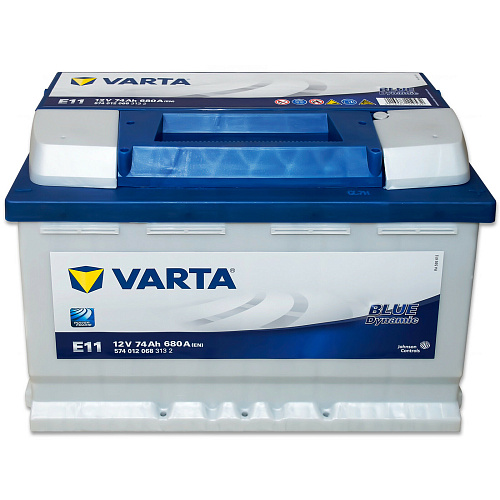 Аккумулятор VARTA BD 74 А/ч обратная R+ EN 680A 278x175x190 E11