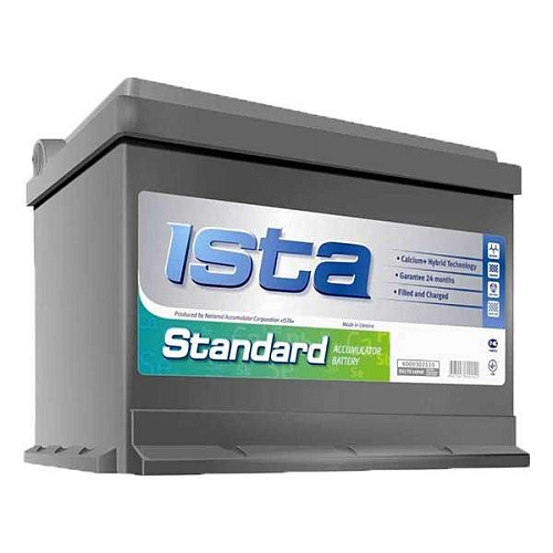 Аккумулятор ИСТА Standard 6ст- 60 (о.п.) [д242ш175в190/510]                                       