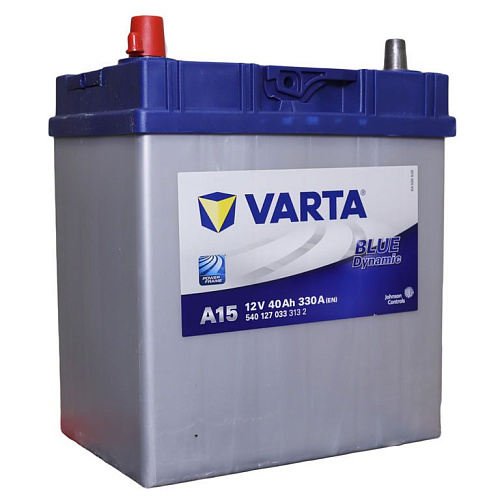 Аккумулятор VARTA Blue Dynamic 40 А/ч 540 127 033 прямая L+ EN 330A 187x127x227 A15 540 127 033 313 2