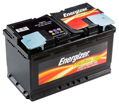 Аккумулятор ENERGIZER AGM 6CT- 80 (EA80L4) (о.п.) [д315ш175в190/800] [L4]