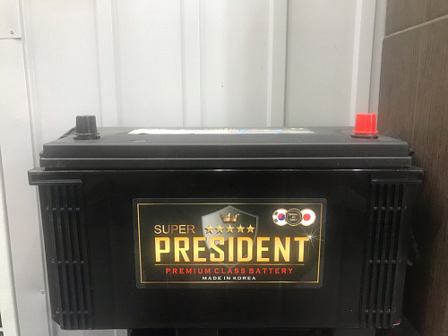 Аккумулятор SUPER PRESIDENT 6СТ-110 (115E41R) п.п. [д402ш171в205/900]   [E41]
