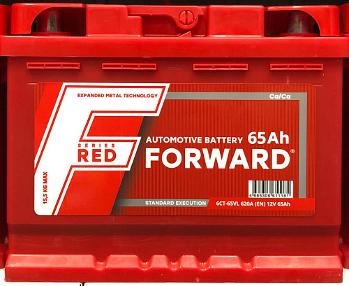 Аккумулятор FORWARD RED 6СТ- 65 (о.п.) [д242ш175в190/620]   [L2]