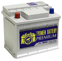 Аккумулятор Тюмень АЗИЯ 6СТ - 50 L (п.п) [д236ш128в223/410]