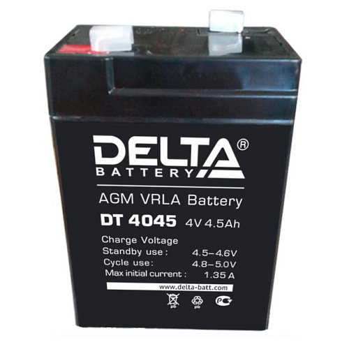 Аккумулятор DELTA DT 4045 (47 мм) (4V4.5A) [д47ш47в105]