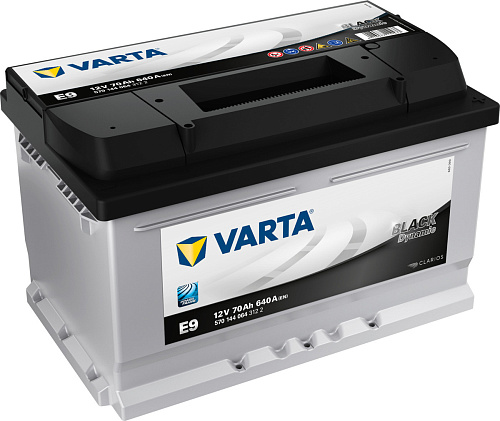 Аккумулятор VARTA Black Dynamic 6СТ-70.0  (570 144 064) низкий