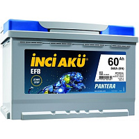 Аккумулятор Inci Aku Nanogold Start-Stop EFB 6СТ- 60 (о.п.) LB2 низ. [д242ш175в175/560EN] [LB2], шт 