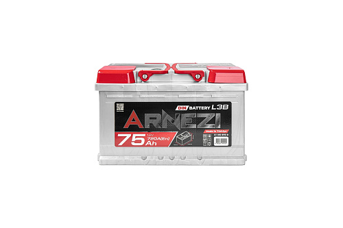 Аккумулятор ARNEZI DIN SMF 75 А/ч обратный R+ 278x175x175 LB3 EN 720 А
