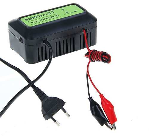 Зарядное устройство ВЫМПЕЛ-07 (12V/1,2А) для гелевых и кислотных АКБ (Орион СПБ)