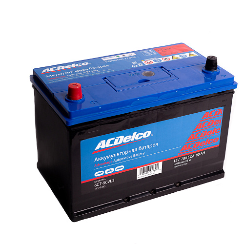 Аккумулятор ACDelco 90 А/ч прямая  L+ EN780 A 302x175x225