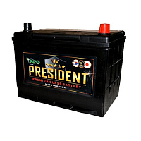 Аккумулятор ECO PRESIDENT 6СТ-90 (105D31L)  ниж.креп. о.п. [д302ш172в225/870]   [D31]