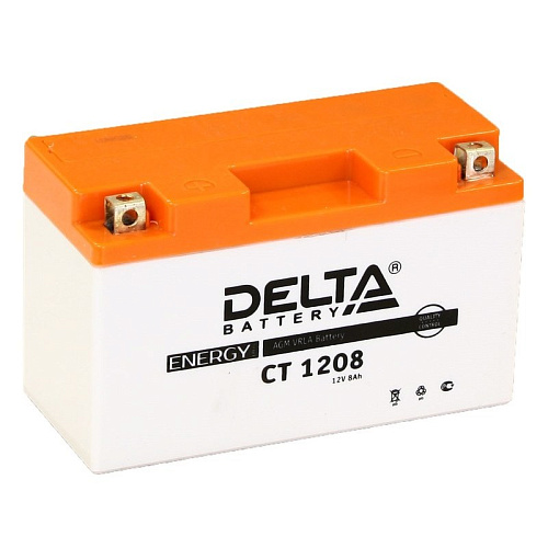 Аккумулятор DELTA СТ-1208 зал п.п.(YT7B-BS)  [д150ш66в94/110]                                       