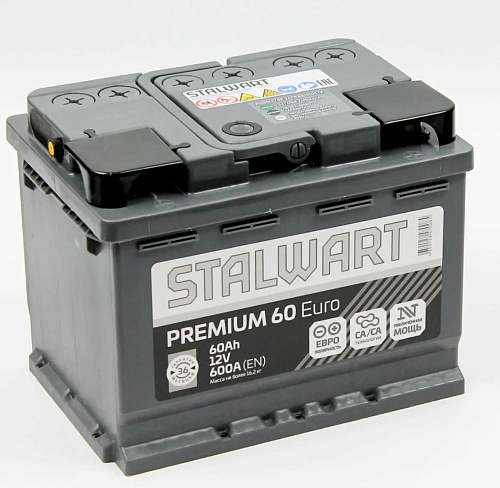 /Аккумулятор STALWART Premium 6CT-60.0