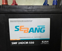 Аккумулятор Sebang Marine 82 А/Ч Прямая L En 550a 260x175x225 