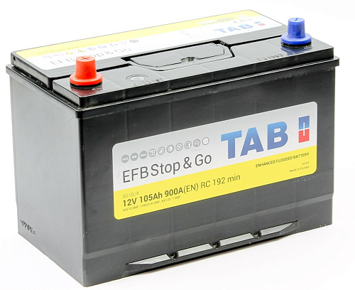 Аккумулятор TAB EFB Stop&Go 6СТ-105.1 (60519) яп.ст.