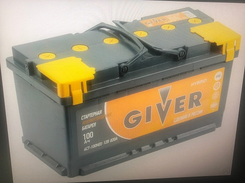 /Аккумулятор GIVER HYBRID 6CT-100.1