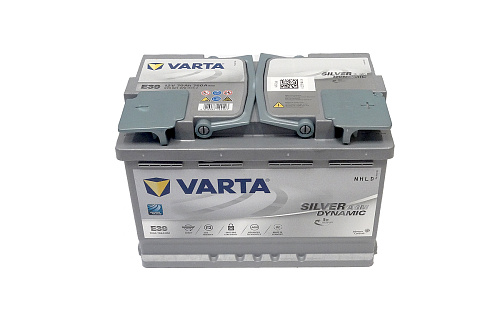 Аккумулятор VARTA Silver Dynamic AGM 70 А/ч 570 901 076 обратная R+ EN 760A 278x175x190 E39 570 901 076 D85 2