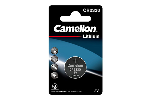 /Батарейка литиевая дисковая специальная 3В 1шт Camelion Lithium CR2032-BP1