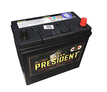 Аккумулятор SUPER PRESIDENT 6СТ-59 (72B24L) о.п. тонк.кл. [д234ш127в220/520] [B24]