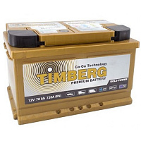 Аккумулятор Timberg Gold Power  6СТ-  70 VRLA (о.п.) низ. [д278ш175в175/650   [LB3]