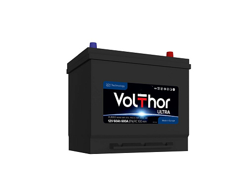Аккумулятор Volthor Ultra  ASIA 6СТ- 60 оп ниж.креп. необслуживаемый  [д230ш172в200(220)/600] [D23]