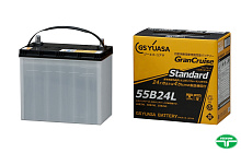 Аккумулятор GS YUASA Gran Cruise Standart GST (55B24L) 45 (о.п.) [д234ш127в225/440]