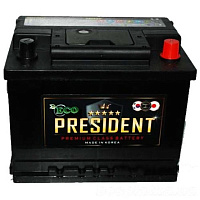 Аккумулятор SUPER PRESIDENT 6СТ- 50 (55054L) о.п. [д208ш174в190/450]   [L1]   