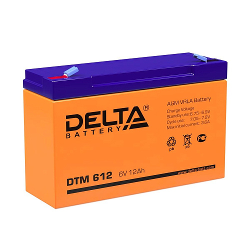 /Delta DTM-612 Аккумуляторная батарея