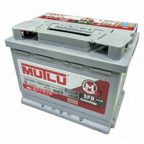 Аккумулятор MUTLU SFB 63 а/ч 563108 055 прямая L+  EN 600A 242x175x190