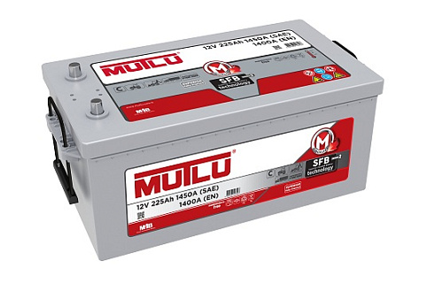 Аккумулятор MUTLU SFB 225 А/ч MF72540 518x273x242 EN1400