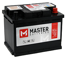 Аккумулятор Master Batteries 6СТ- 60 (п.п.) [д242ш175в190/550SAE]