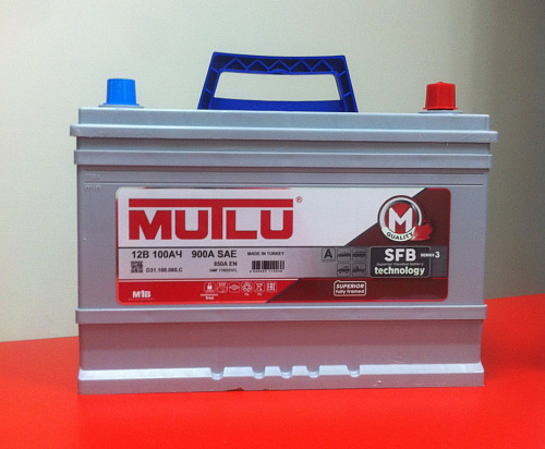 Аккумулятор MUTLU SFB 100 А/ч ОБР SMF115D31FL 306x175x224 EN850 выс