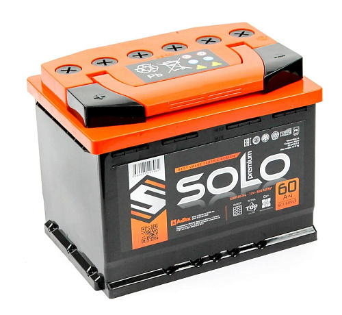 Аккумулятор SOLO PREMIUM 6-60.0L3 [д242ш175в190/600]