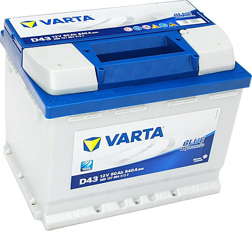 Аккумулятор  Varta BD 6CT-60 (D43) (п.п.) [д242ш175в190/540]