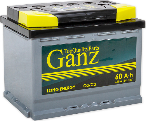 Аккумулятор GANZ 60 а/ч ОБР 242х175х190 EN540 GANZ GA600