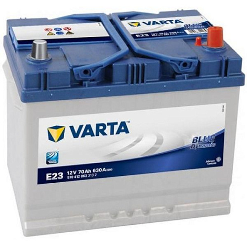 Аккумулятор Varta BD 6CT-70 R (E23) (о.п.) ниж.креп. яп.ст. [д261ш175в220/630] 