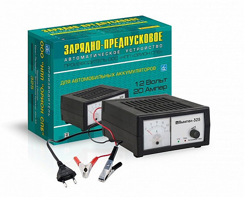 ЗУ Вымпел -325 (автомат,0-20А,12В,стрелочный амперм)