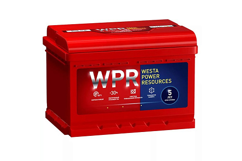 Аккумулятор WPR PREMIUM 65 А/ч обратный R+ 242x175x190 L2 EN 660 А