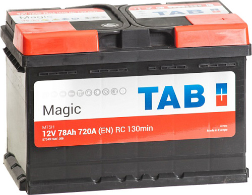 /Аккумулятор TAB MAGIC 6СТ-78.0                            
